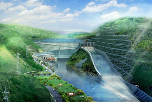 西藏老挝南塔河1号水电站项目